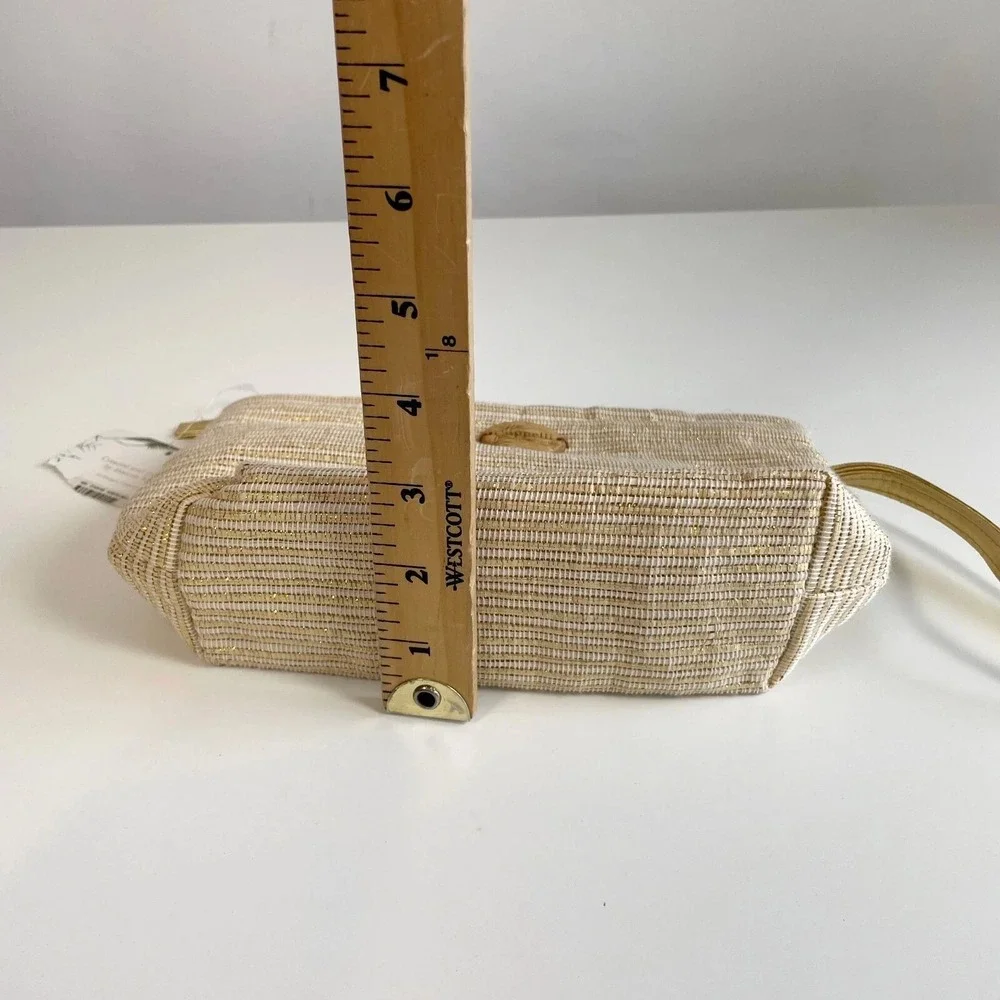 Cappelli Straworld by Bonnie Rubel Wristlet Bag Womens S Brown‎ Toyo Straw Lined